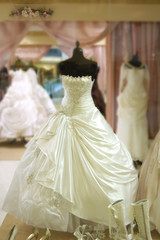 Fototapeta na wymiar wedding dress