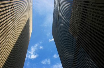 Highrise buildings at Rockefeller center