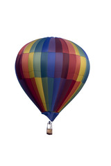 Fototapeta premium colorful hot air balloon floating in the air