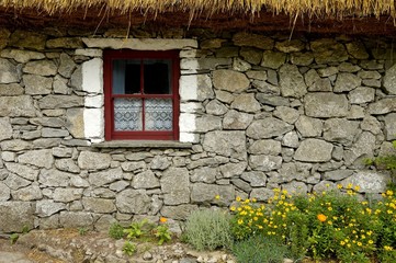 farmhouse window