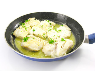Filets de cabillaud / morue cuisinés