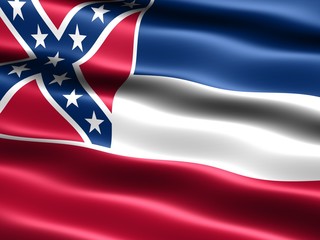 Flag Of The State Of Mississippi