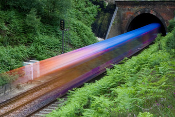 Colourful train #2