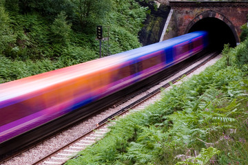 Colourful train #1