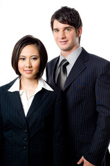 Attractive Young Business Executives