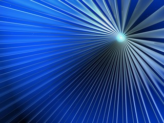 Fototapeta premium blue rays