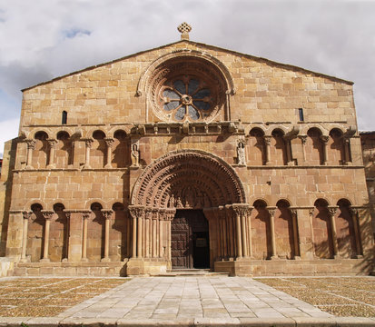 Santo Domingo church in Soria, Spain