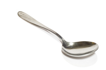 object on white - kitchen utensil tablespoon