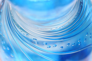 Abstract water bottle background