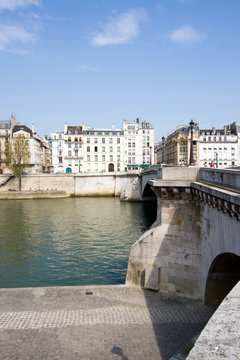 Bridge across the Seine River, Paris, France