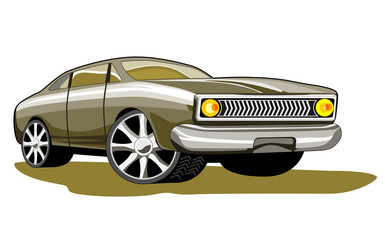 Obraz na płótnie Canvas muscle car