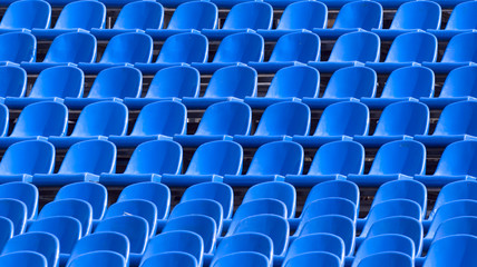Fototapeta premium blue seats