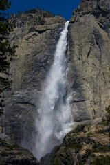 Yosemite Water Falls in Yosemite National Park