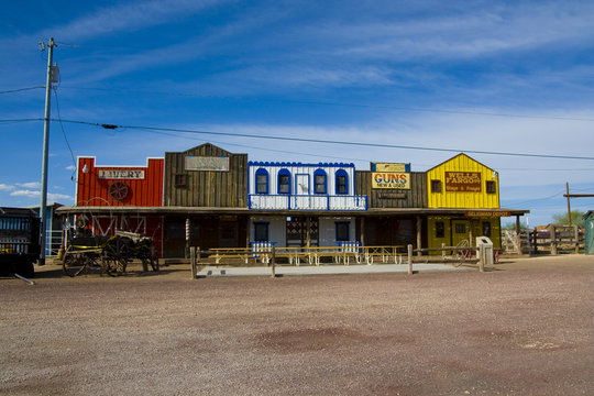 Old Western Town In California