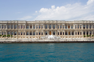 Fototapeta premium Ciragan palace hotel bosphorus istanbul turkey