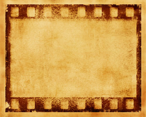 grunge film frame