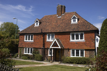 Fototapeta na wymiar Letnim domku, w hrabstwie Kent, England