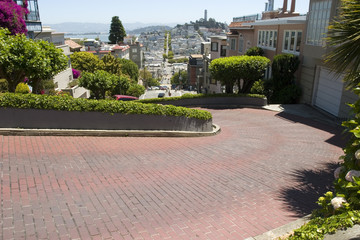 Obraz premium Lombard Street San Francisco