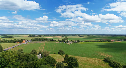 country side in Waterloo area in Belgium