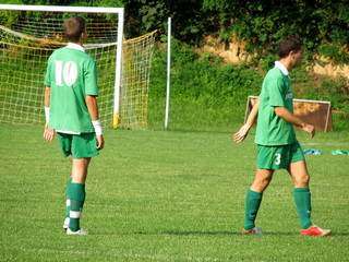 Obraz premium football players