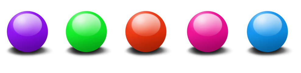 farbige Kugeln