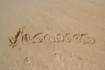 vacances sur la plage