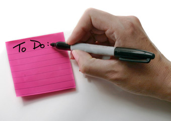 Write a To Do List