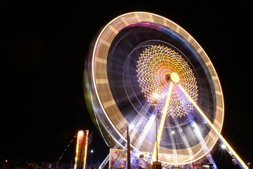 Ferries Wheel at night