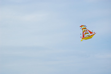 Drachen im Wind