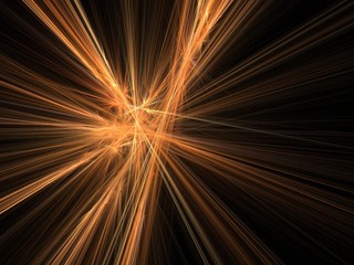 3D fire explosion rays