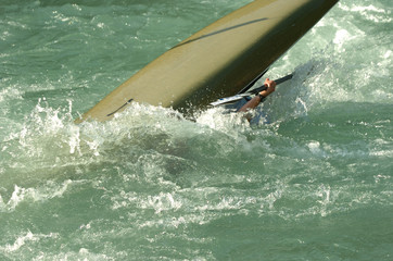 Obraz premium kayaking on river
