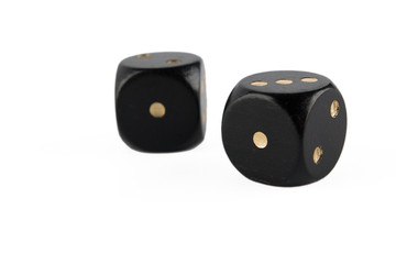 dice showing sneak eyes