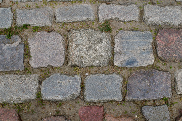 stone paved road texture
