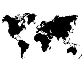 Fototapeta premium carte du monde