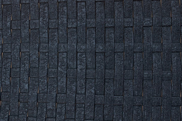black rattan texture