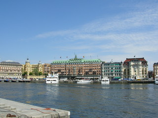 Obraz premium Sztokholm Hafen