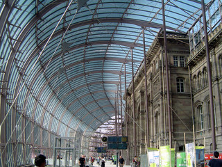 gare strasbourg - obrazy, fototapety, plakaty