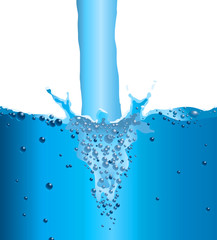 water spalsh bubble
