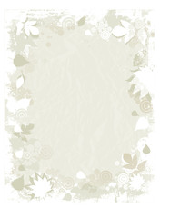 Background of leafs, vector