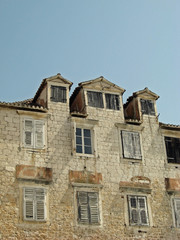 Obraz premium old trogir house