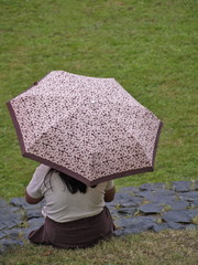 zuschauer im regen