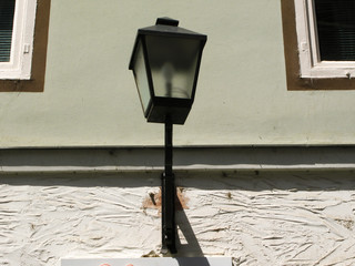  urban  lantern on the city street