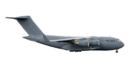 heavy american flying transport for military use