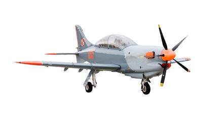 training plane (Orlik) isolated with clipping paths