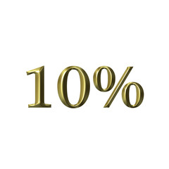 10 percent