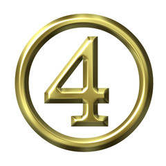 3D Golden Number 4