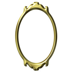 Obraz premium Golden Frame 