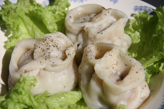 Meat pel'menis 
