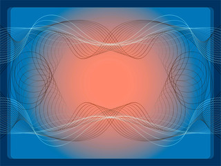 colorful illustration with intersecting lines