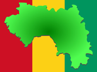 map of Guinea